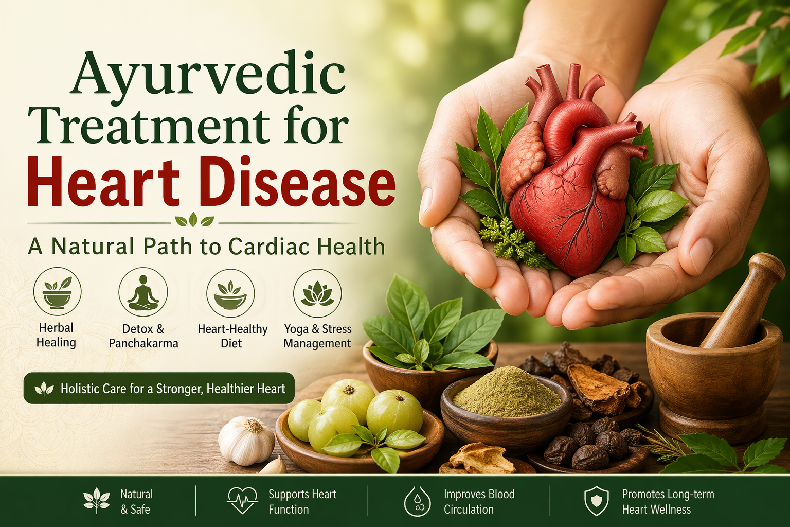 Ayurvedic Treatment for Heart Disease: A Natural Path to Cardiac Health